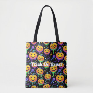 Bolsa Tote Jack O'Lantern Doces ou Travessuras