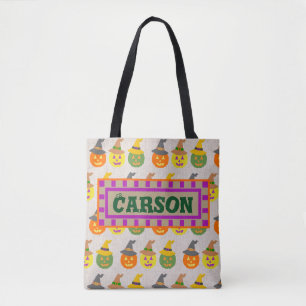 Bolsa Tote Jack O'Lantern Trick ou Treat