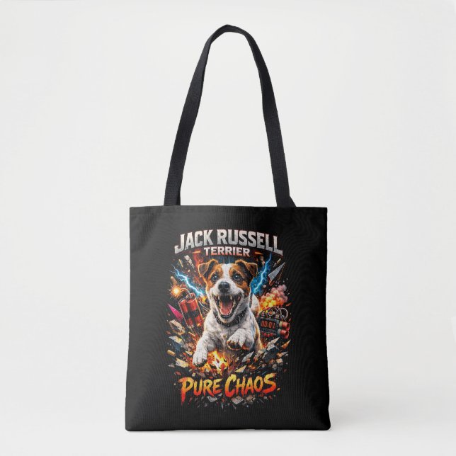 Bolsa Tote Jack Russell Terrier (Frente)