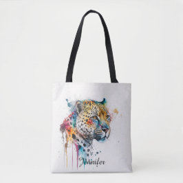 Bolsa Tote Jaguar Watercolor