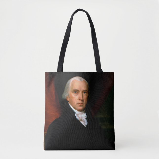 Bolsa Tote James Madison, o 4º Presidente: América Colonial (Frente)