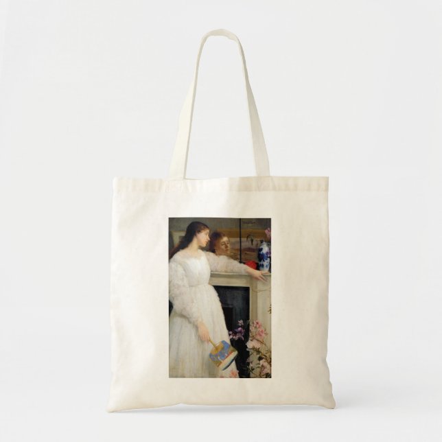 Bolsa Tote James Whistler - Sinfonia em branco nº 2 (Frente)