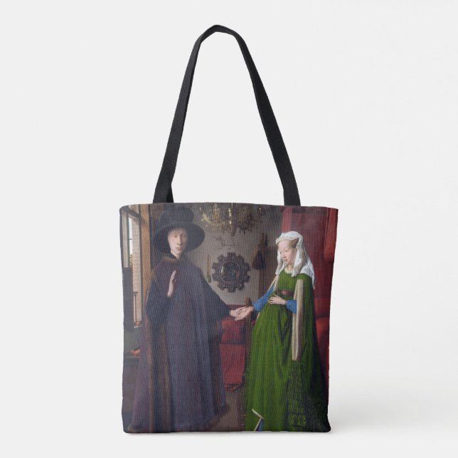 Bolsa Tote JAN VAN EYCK- Arnolfini Retrato 1434 (Verso)