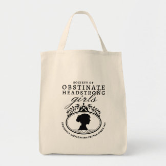 Bolsa Tote Jane Austen Society of Obstinate Headstrong Girls