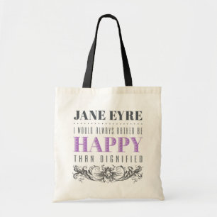 Bolsa Tote Jane Eyre Citação - Eu Sempre Preferencialmente Fe