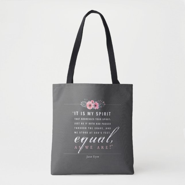 Bolsa Tote Jane Eyre - Como Estamos - Preta (Frente)