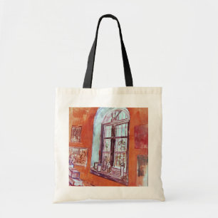 Bolsa Tote Janela do Estúdio de Vincent van Gogh no Asilo