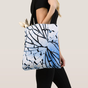 Bolsa Tote janela quebrada