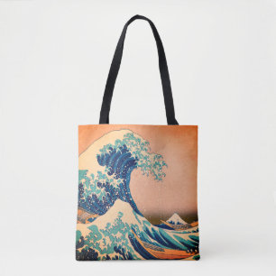 Bolsa Tote Japão - Arte Japonesa (Onda de Excelente em Kanag