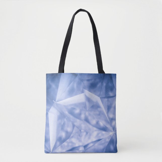 Bolsa Tote Jaqueta de terno branco e azul (Frente)