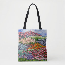 Bolsa Tote Jardim Bloqueando/Jardim em Trabalho de arte de ag
