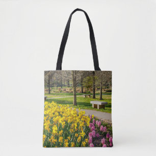 Bolsa Tote Jardim da Flor primavera
