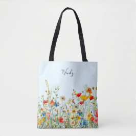 Bolsa Tote Jardim da Natureza Personalizado