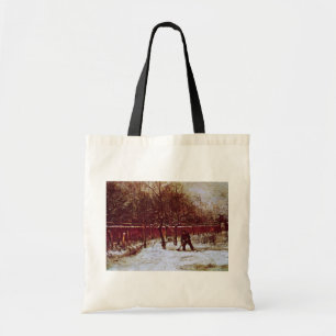 Bolsa Tote Jardim da Paróquia em Nuenen por Vincent van Gogh
