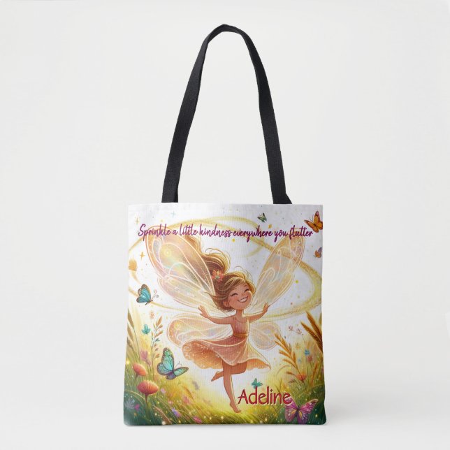 Bolsa Tote Jardim das Fadas (Frente)