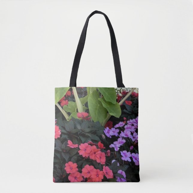 Bolsa Tote Jardim das Flores (Frente)