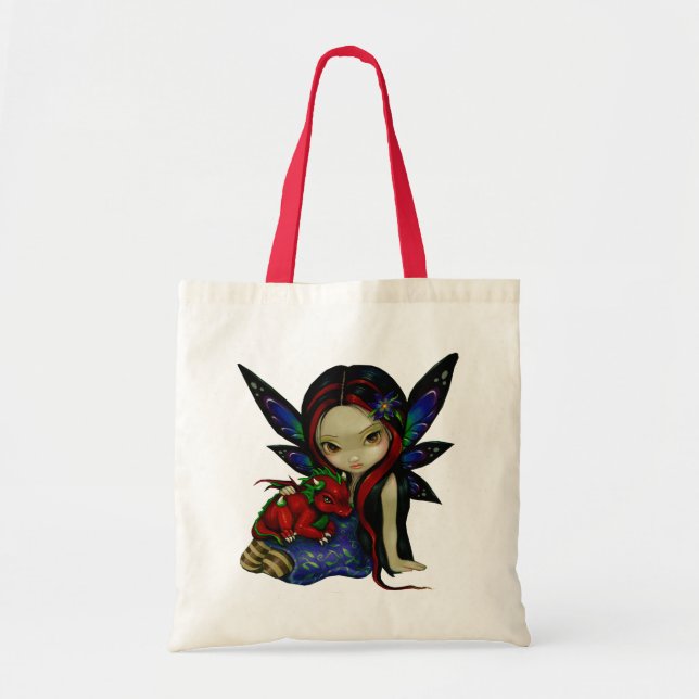Bolsa Tote Jardim de Dragonling mim saco da fada do dragão (Frente)
