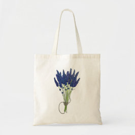 Bolsa Tote Jardim de Flor Roxo do Coelho de Lavanda Lavandula