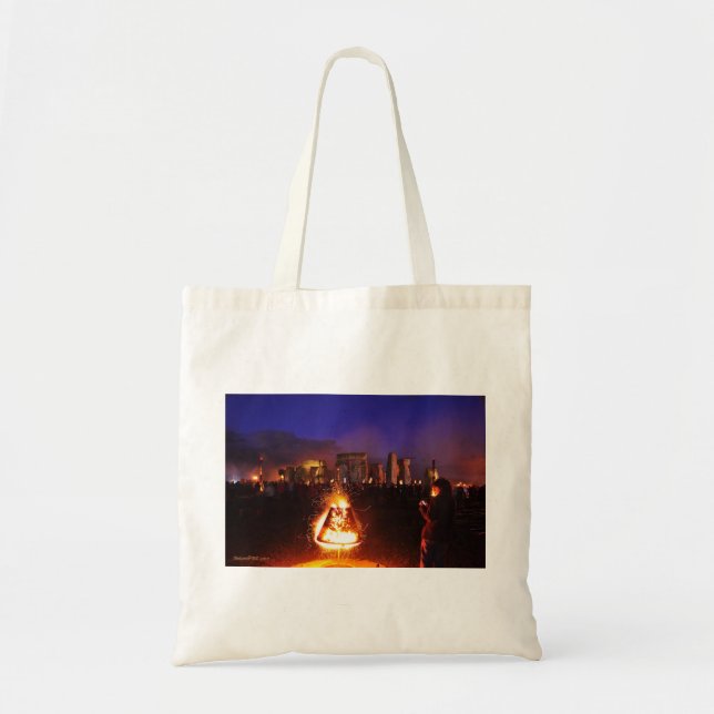 Bolsa Tote Jardim de Fogo (Frente)