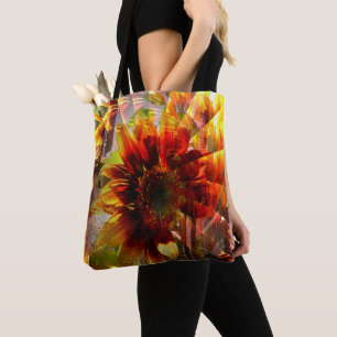 Bolsa Tote Jardim de girassol.......