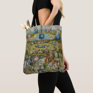 Bolsa Tote Jardim de prazeres terrestres, 1490-1500