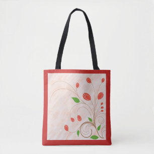 Bolsa Tote Jardim de Tulipas