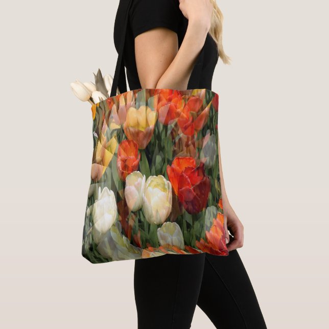 Bolsa Tote Jardim de Verão....... (Close Up)
