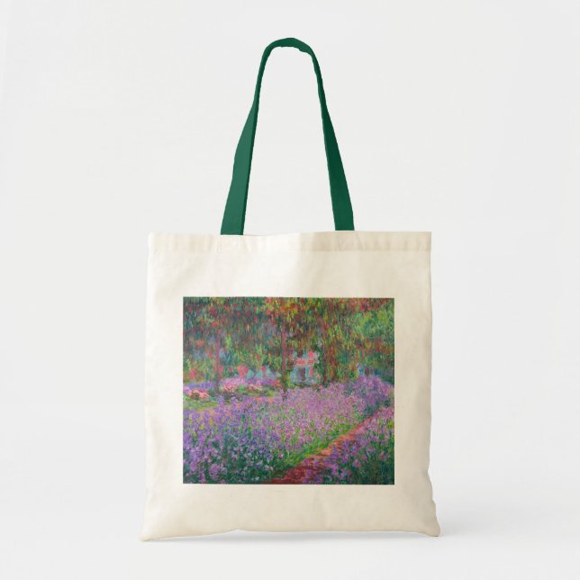 Bolsa Tote Jardim do Artista em Giverny por Claude Monet (Frente)
