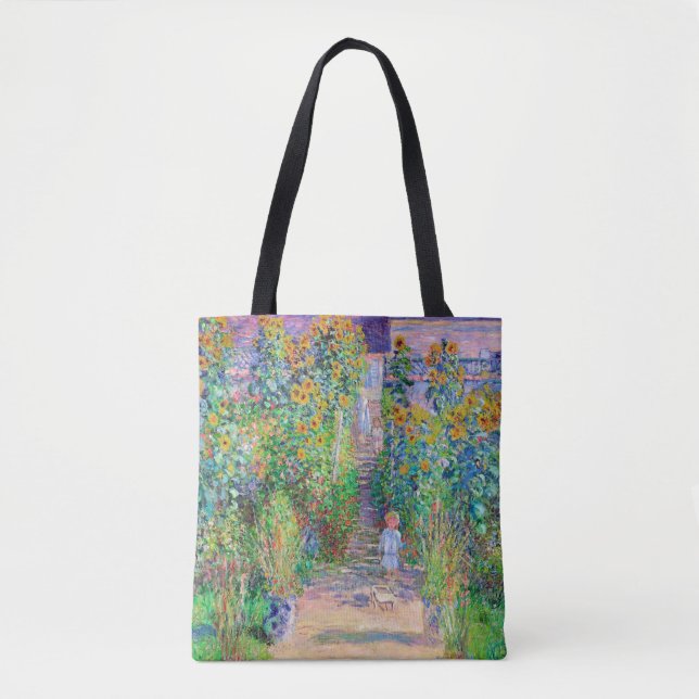 Bolsa Tote Jardim do Artista, Monet (Frente)