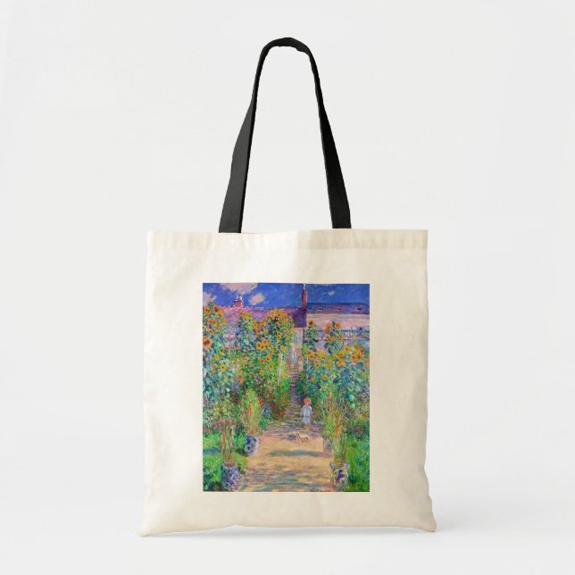 Bolsa Tote Jardim do Artista, Monet (Frente)