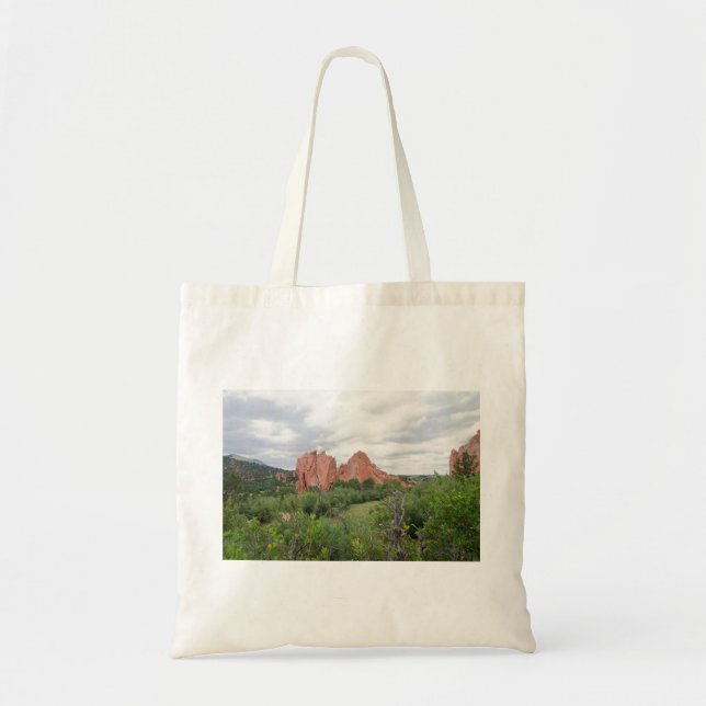 Bolsa Tote Jardim do Monólito de Deuses e Planícies (Frente)