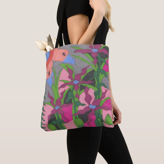 Bolsa Tote Jardim em Twilight (Close Up)
