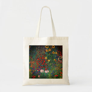 Bolsa Tote Jardim Flor Gustav Klimt