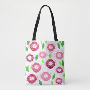 Bolsa Tote Jardim Flor Scandi 