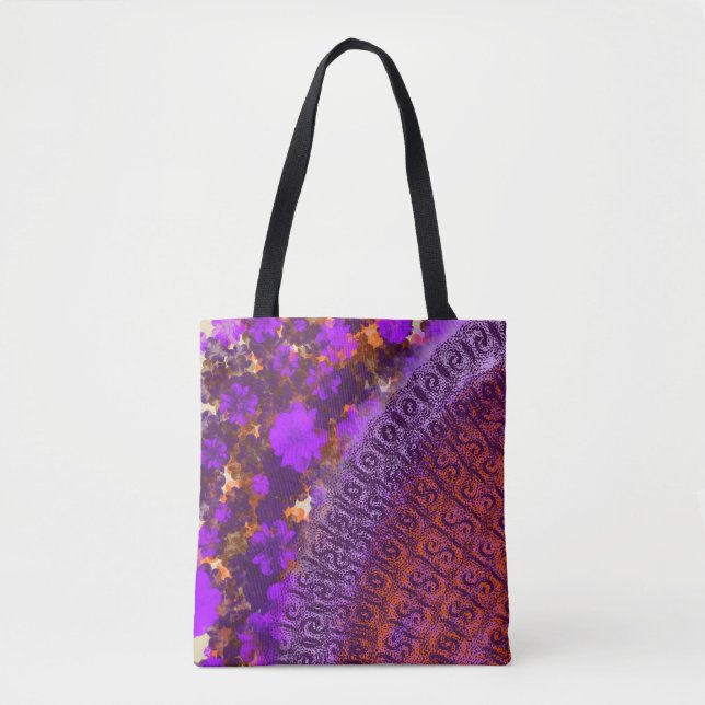 Bolsa Tote Jardim Floral (Frente)