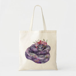 Bolsa Tote Jardim Floral da Porta da Serpente