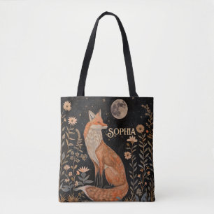 Bolsa Tote Jardim Florestal da Raposa Lunar