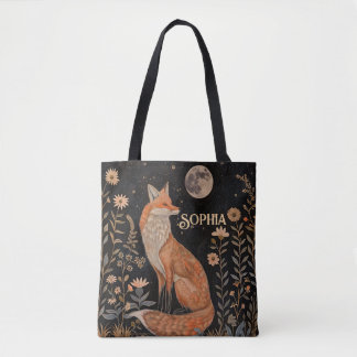 Bolsa Tote Jardim Florestal da Raposa Lunar