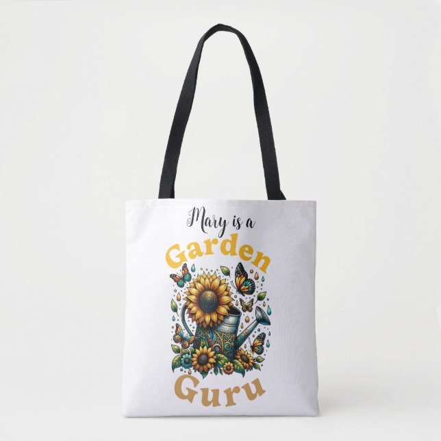 Bolsa Tote Jardim Guru Sunflower Toe Bag (Frente)