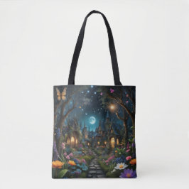 Bolsa Tote Jardim Místico