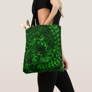 Bolsa Tote Jardim Negro...