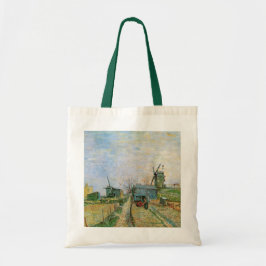 Bolsa Tote Jardim Vegetal em Montmartre por Vincent van Gogh