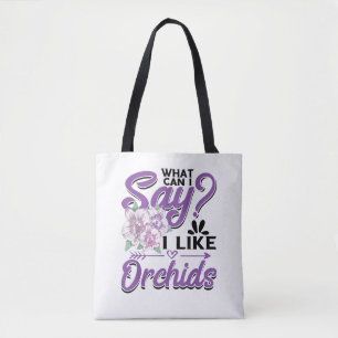 Bolsa Tote Jardinagem de Orquídeas