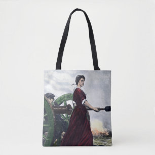 Bolsa Tote Jarro de Molly - patriota revolucionário da guerr