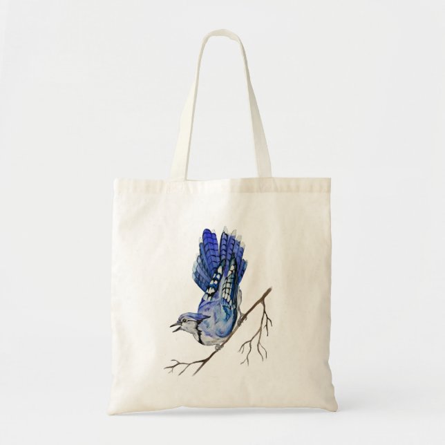 Bolsa Tote Jay azul-marinho (Frente)