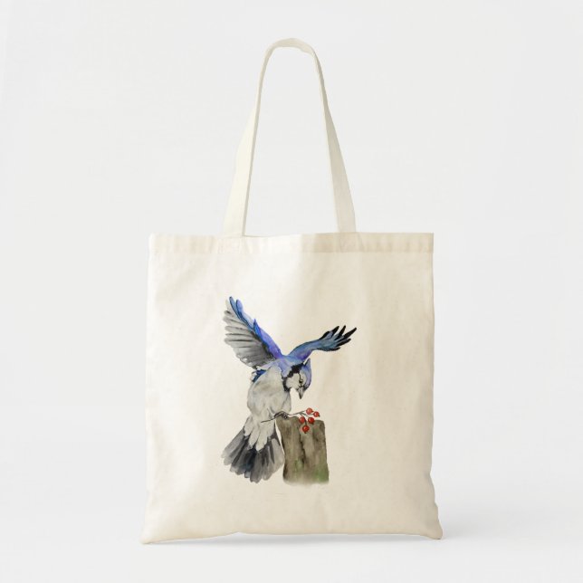 Bolsa Tote Jay azul-marinho (Frente)
