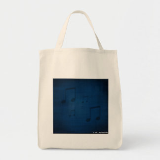 Bolsa Tote Jazz na sacola azul do mantimento