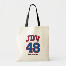 JDV 48 Estilo Varsity Retro Monograma Esportivo Vi