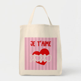 Bolsa Tote Je t’aime.