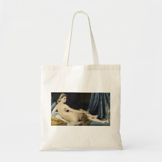 Bolsa Tote Jean-Auguste-Dominique Ingres - La Grande Odalisqu (Frente)